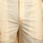 Cream Silk Blend Wedding Men's Coat