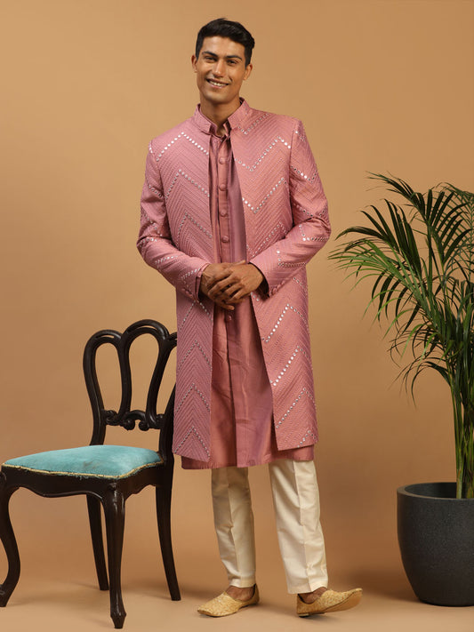 Onion Silk Blend Wedding Men's Coat