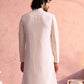 Cream Silk Blend Wedding Men's Indo Western