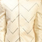 Cream Sequins Silk Blend Festival Men's Jacket