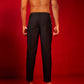 Black Viscose Festival Men's Pant