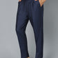 Navy Blue Viscose Festival Men's Pant