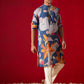 Designer Multicolour Cotton Blend Casual Men's Kurta Set