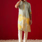 Multicolour Stylist Cotton Blend Casual Men's Kurta Set