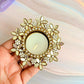 Luxury Kundan Tealight Candle Holder – Traditional Indian Decor - Set