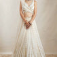 Gorgeous Georgette Lehenga Choli Dupatta Set with Jari Embroidery