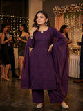 Rayon Cotton Lucknowi Kurta Set