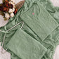 Rayon Cotton Lucknowi Kurta Set - Pastels