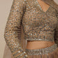 Gorgeous Beige Sequins Georgette Party Wear Lehenga Choli