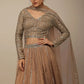 Gorgeous Beige Sequins Georgette Party Wear Lehenga Choli