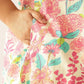 Plus Size Pure Cotton Floral Printed A-line Tunic