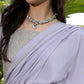 Poly Georgette Fusion Saree
