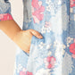 Plus Size Pure Cotton Floral Printed A-line Tunic