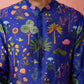 Floral Digital Print Band Collar Straight Kurta With Trousers