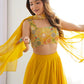 Georgette Party Wear Lehenga Choli With Dupatta