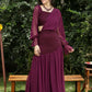 Poly Georgette Fusion Saree