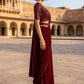 Sequinned Designer Saree with Sequinned Details