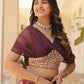 Digital Printed Silk Designer Crop Top Lehenga