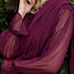 Poly Georgette Fusion Saree