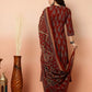 Oumad Floral Print Kurta, Palazzo & Dupatta Set