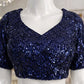 Sequinned Designer Saree with Sequinned Details