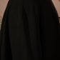 Women Black Sequins Peplum Top With Flared Pants