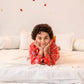 Boys Floral Printed Regular Pure Cotton Kurta With Pyjamas