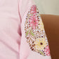 Women Farshi Floral Embroidered U-Neck Pure Cotton Kurti with Salwar