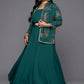 Plus size printed top and jacket with skirt co-ord set for women