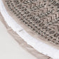 Rose gold and silver net mirror and sequins embroidery semi-stitched lehenga choli with dupatta for women, view 12