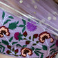 Fabulous Lavender Organza Lehenga With Embroidered Choli