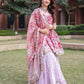 Tickled Pink Handblock Sharara Set