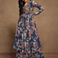 Floral Printed Chiffon Function Wear Palazzo Suit
