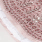 Rose gold and silver net mirror and sequins embroidery semi-stitched lehenga choli with dupatta for women, view 11
