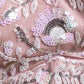 Precious Pink Sequins Net Engagement Wear Lehenga Choli With Dupatta