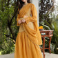 Poly Georgette Fusion Saree