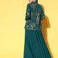 Stylish Printed Top & Jacket With Skirt - Co-ord Set