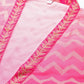 Pink Floral Printed Co-Ords Set with Sequins and Lace Detail