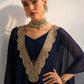 Women Embroidered Kaftan With Cami & Straight Pants