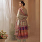 Saarthi Crepe Silk Printed Kurta Set