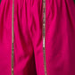 Embellished Mirror Work Roman Silk Tunic With Dhoti Pant