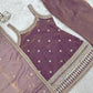 Captivating Purple Zari Embroidered Silk Function Wear Palazzo Suit