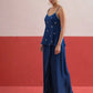 Women Embroidered Strappy Top With Dhoti Skirt