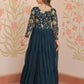 Beautiful Sequins Embroidered Festival Wear Gown