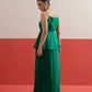 Women Embroidered Strappy Top With Dhoti Skirt