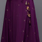 Plus Size Printed Sequined Detail Foil Print Lehenga Choli With Dupatta