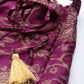 Jacquard Floral Anarkali Skirt