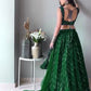 Embellished Sequined Semi-Stitched Lehenga & Blouse With Dupatta