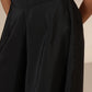 Women Black/Brown Sequin Strappy Top With Flared Pants