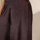 Women Black/Brown Sequin Strappy Top With Flared Pants